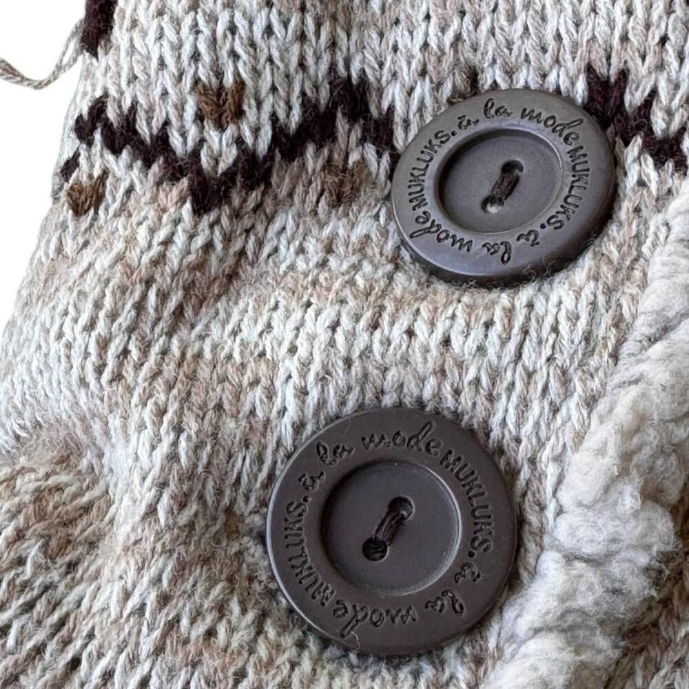 Mukluks coquette winter button boots Size 11 - Picture 3 of 3